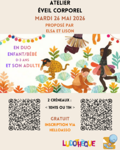 Lire la suite à propos de l’article Atelier éveil corporel